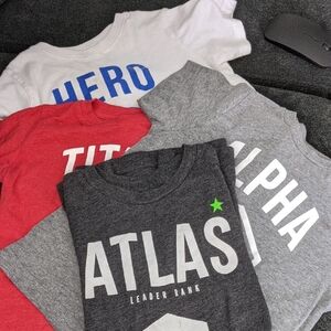 Kids Graphic T-Shirt - Gray